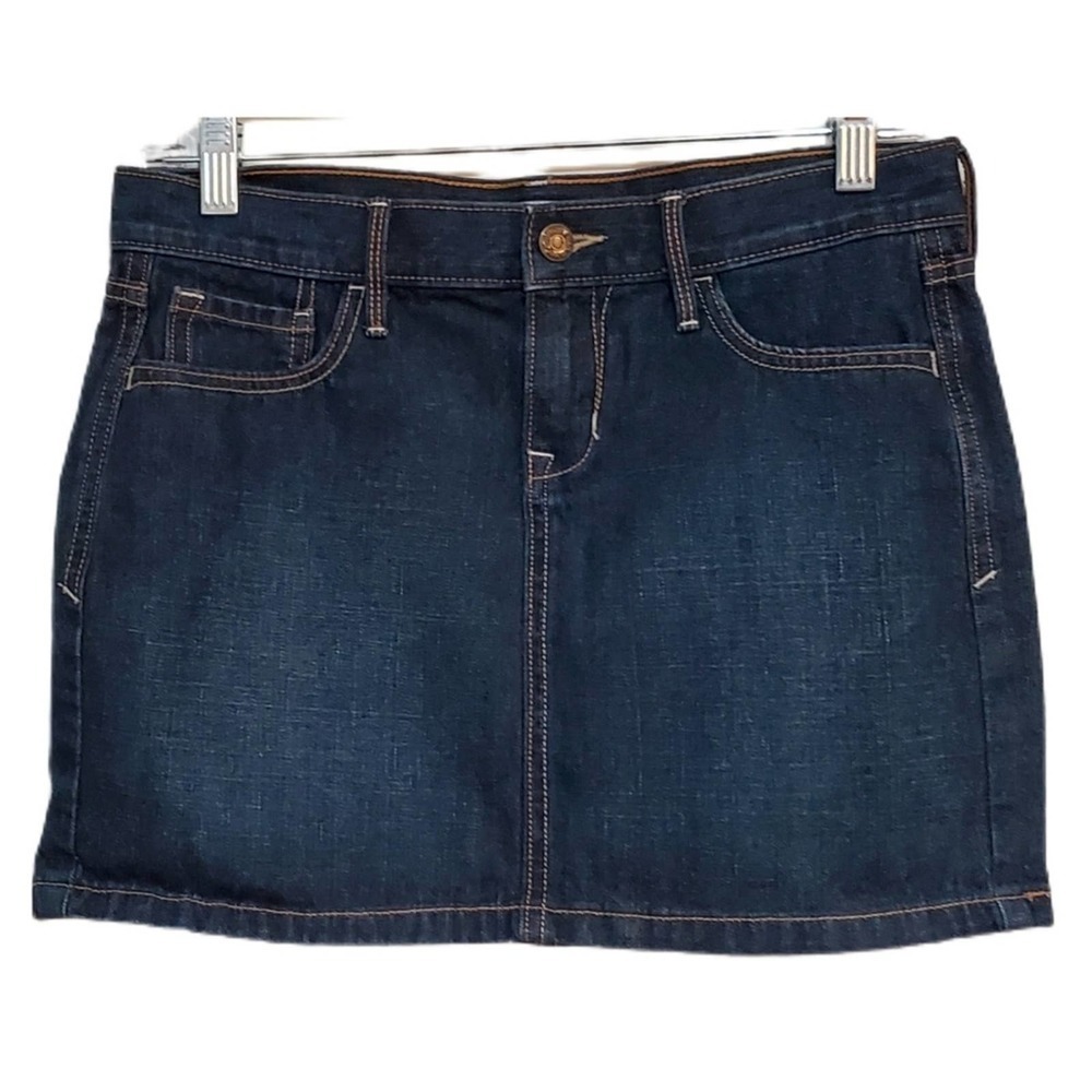 Old Navy Faded Mini Jean Denim Skirt‎